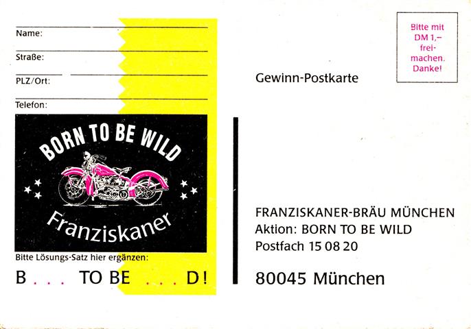 münchen m-by spaten franz recht 1b (210-gewinn postkarte)